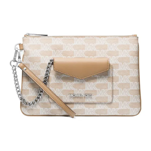 MICHAEL KORS Jet Set Item Клатч из искусственной кожи большой женский CAMEL