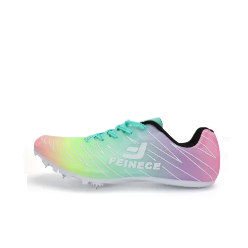 FEINECE Slip-resistant Abrasion-resistant Breathable Lightweight Low-Top Running Shoes Unisex Rainbow FEINECE Противоскользящий Устойчивый к истиранию Дышащий Легкий Низкий верх Беговые кроссовки Унисекс Радужный