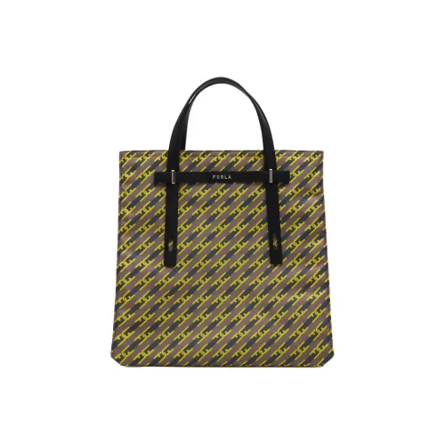 Furla Нейлон Тоут Сумка Сумка для покупок Сумка Большая Мужская Многоцветная
