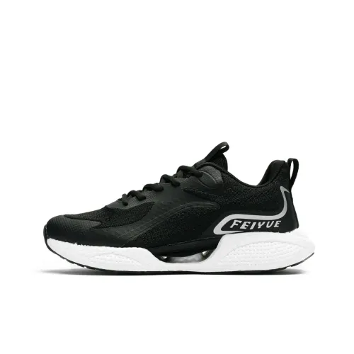 Фэйюэ Беговые кроссовки Low Top Черные Мужские