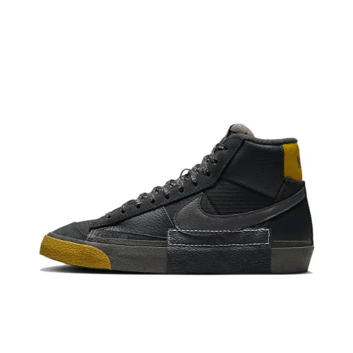 Nike Blazer Pro Club MID Скейтборд Кроссовки Мужские Черные