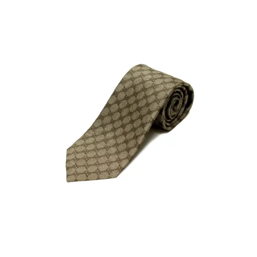 GUCCI Шелковые галстуки Золото Мужской