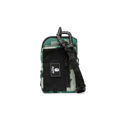 A BATHING APE Полиэстер Курьерская сумка Сумка через плечо Мужская Зеленая Многоцветная