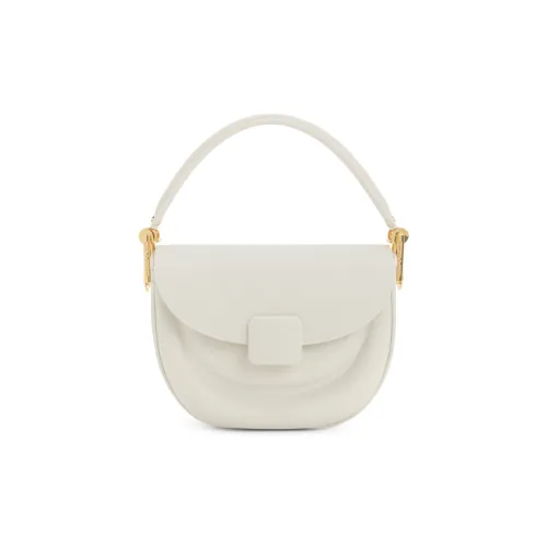 CHARLES KEITH ПУ (полиуретан) Сумка Сумка через плечо Маленькая Сумка через плечо Женская Белая Черная Шоколадная Зеленая