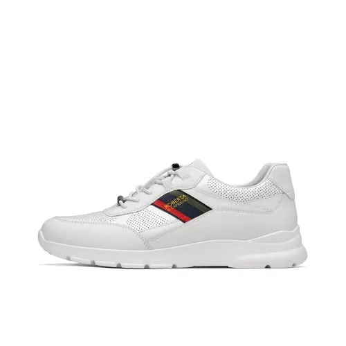 Roberta Di Camerino Коровья кожа Низкий топ Повседневный Мужской Белый