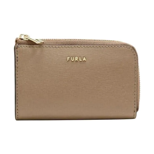 Furla Кожа Монетница Key Pouch Женская Серого цвета