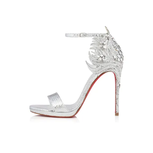 CL Loubi Vega One Ремешок Сандалии Женские Серебряные