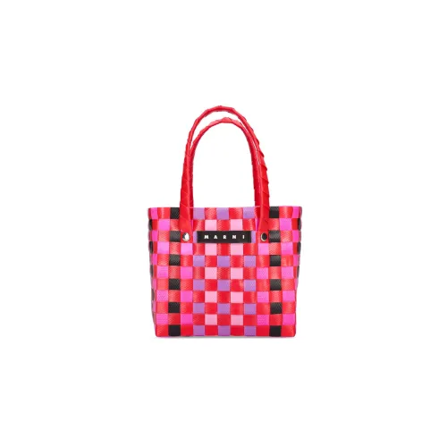MARNI Basket Series Полипропиленовая Корзина Сумка Мини Детская Розовая Многоцветная