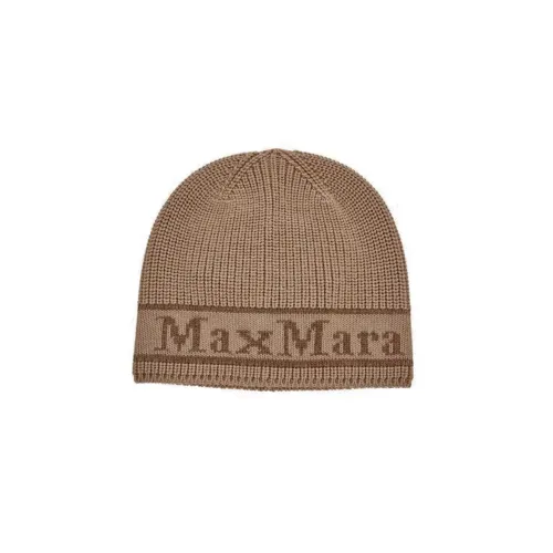 MaxMara Новая шерсть Шапки-бини Женские Коричневый