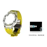 Ледяной кристалл жёлтого цвета