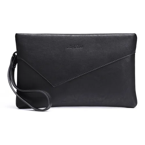 MashaLanti PU (полиуретан) Конверт Сумка Клатч Клатч Стандартный Мужской Черный