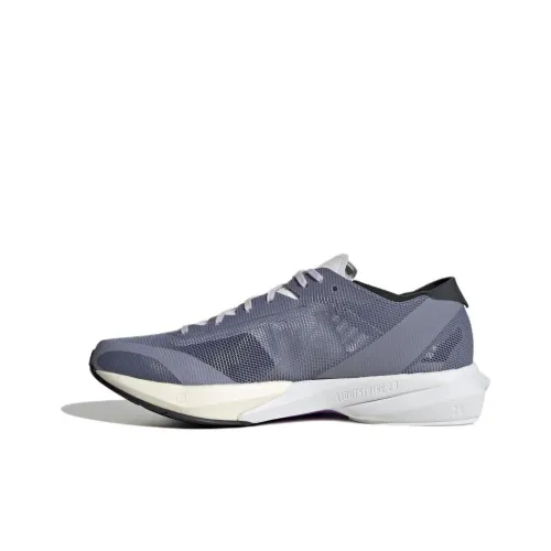 Adidas Adizero Adios 8 Беговые кроссовки Низкий топ Серый фиолетовый Женский