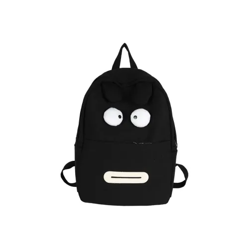 NOMK Холст Рюкзак Стандартный Унисекс Черный