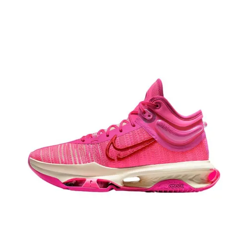 Nike Air Zoom г.T. Jump 2 Баскетбольные кроссовки MID Топ Розовый Мужской