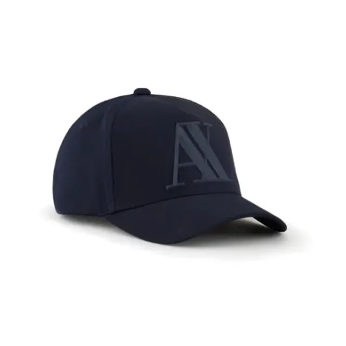 ARMANI EXCHANGEAE Эластомультиэфир Кепки Унисекс Темно-синий