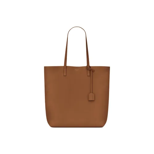 SAINT LAURENT Коровья кожа Тоут Сумка Сумка для покупок Сумка Сумка через плечо Стандартная Женская Хаки