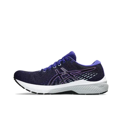 Asics Гель Pursue 8 Амортизация Износостойкие Низкие Кроссовки для Бега Мужские Черные Фиолетовые