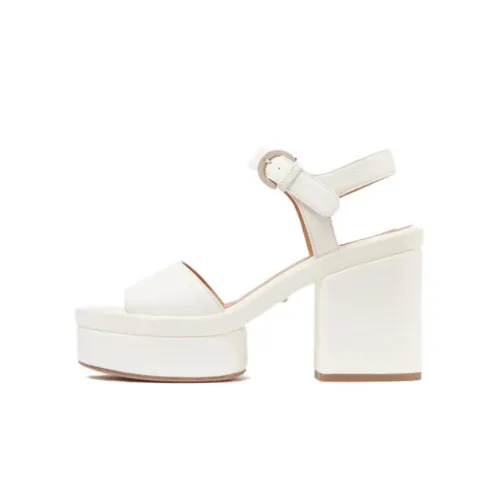 Chloe Odina One Ремешок Сандалии 6,5 см Женские Белые