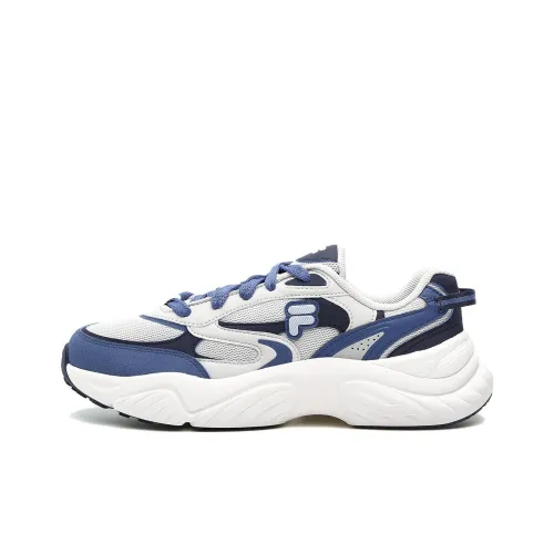 FILA FUSION Conch II Conch Shoes Беговые кроссовки Низкий топ Лунный свет Синий Мужской