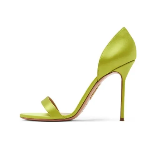 AQUAZZURA UPTOWN One Ремешок Сандалии 12 см Женские Зеленые