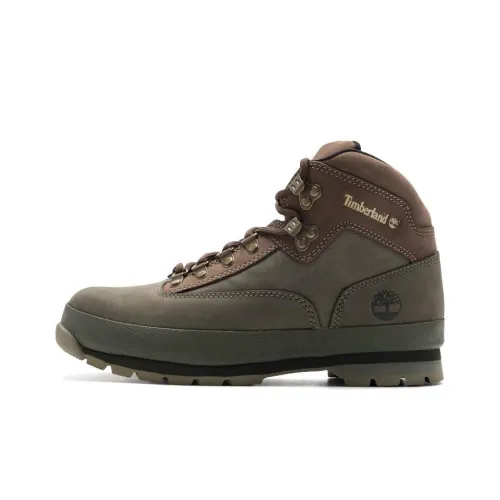 Timberland Противоскользящий Устойчивый к истиранию MID Топ Походная обувь Мужская Темно-зеленый