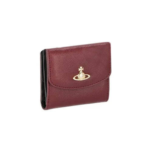 Vivienne Westwood кожа кошелек женский красный