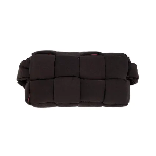 Bottega Veneta Cassette Полиамид Бананка Мини Женские Коричневый