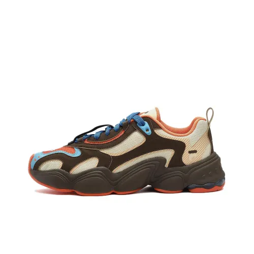 FACETASM x FILA FUSION TENACITY Низкий Топ Casual Женский Черный Красный