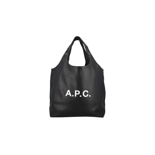 A.P.C Полиуретан с полиэстером тоут сумка для покупок сумка обычная женская черная