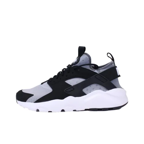 Nike Air Huarache Slip-resistant Abrasion-resistant Shock Absorbers MID Топ Беговые кроссовки Мужские Черный Серый
