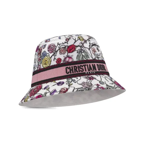 DIOR Cotton Bucket Hats Многоцветные Женские