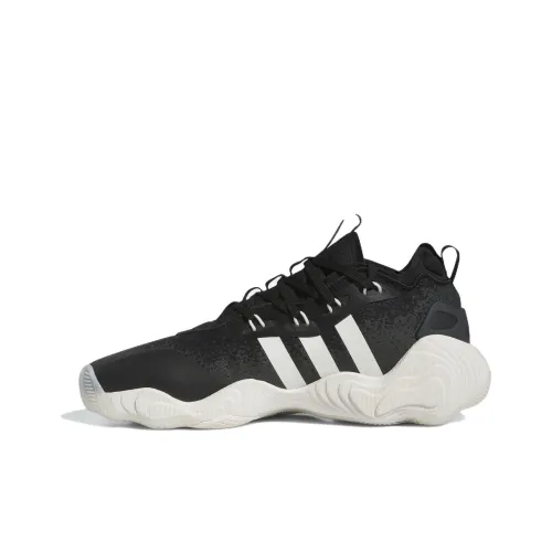 Adidas Trae Young 3,0 Slip-resistant Abrasion-resistant Low-top Basketball Shoes Men's Black Adidas Trae Young 3,0 Противоскользящие Устойчивые к истиранию Низкие Баскетбольные Кроссовки Мужские Черные