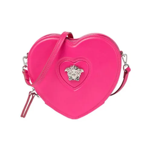 FANSIZHE La Medusa Корова Кожа Сердце Сумка Сумка через плечо Мини Малыш Розовый