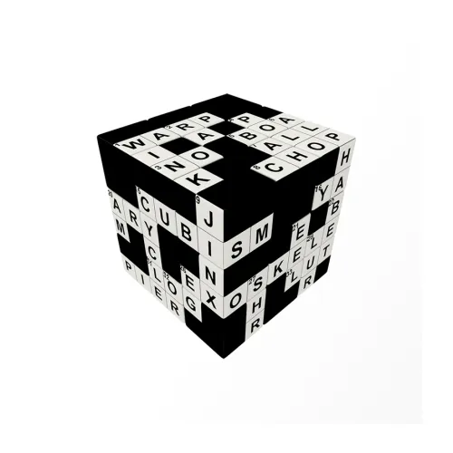 VCUBE Gift Idea Развитие интеллекта Пазл 3D-эффект Геометрический Магический Куб Тема Веселья Магический Куб Развивающие игрушки