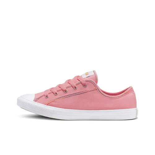 Converse Chuck Taylor All Star Dainty Радужный Низкий Топ Низкий Топ Обувь Женская Розовый Белый