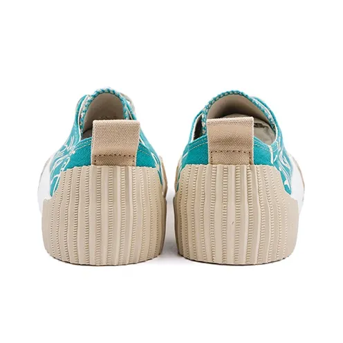 ISTEP Low-Top Canvas Shoes Green Men's
