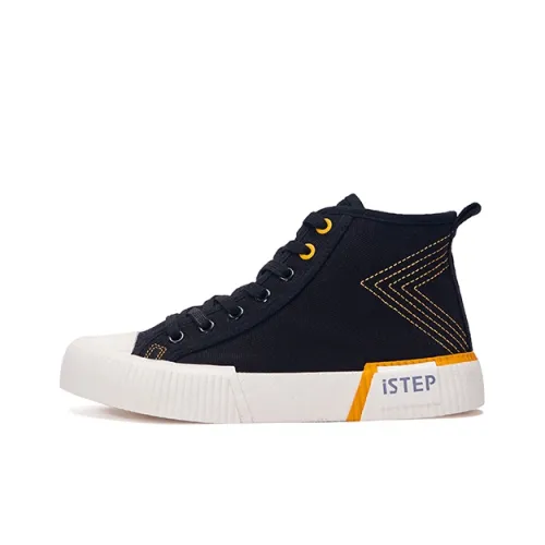 ISTEP High-Top Canvas Shoes Мужские Черные
