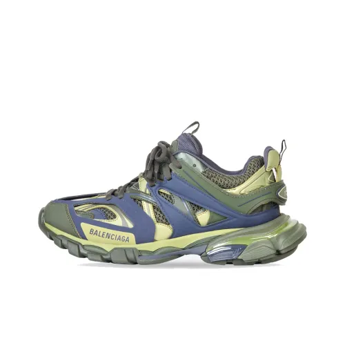 Balenciaga Track 1,0 Low Топ Спортивная Повседневная Обувь Мужская Зеленая