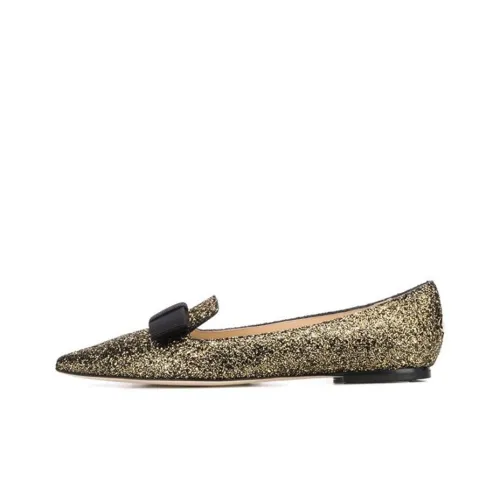 Jimmy Choo Gala Повседневная обувь Женская Черное Золото