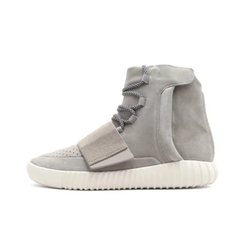 Adidas Originals Yeezy Boost 750 OG 1st Светло-коричневый Нескользящий Легкий Высокий Топ Толстая подошва Кроссовки Унисекс Серый