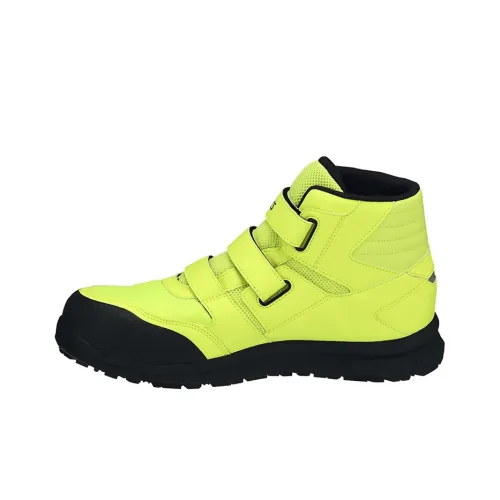 Asics Winjob CP601 г TX High Топ Велосипедные кроссовки Мужской Неоновый зеленый