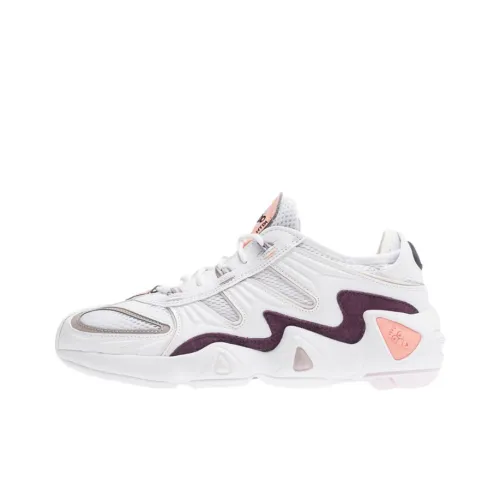 Adidas Originals FYW S 97 Peach Purple Shock Absorbers Slip-Resistant Low Top Footwear Cushioned Sole Unisex White Purple