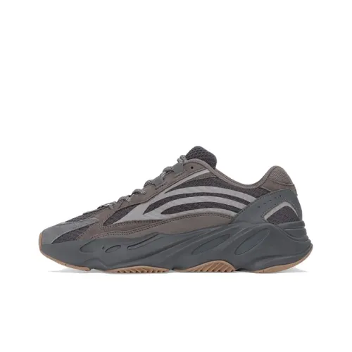 Adidas Originals Yeezy Boost 700 V2 Geode TREASURE совместный бренд противоскользящий низкий топ кроссовки с толстой подошвой унисекс серый