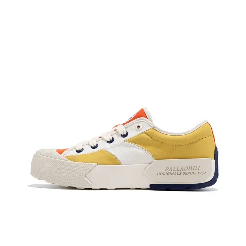 Палладий Canvas Shoes Low Top Индиго/Желтый/Светло-белый Мужской