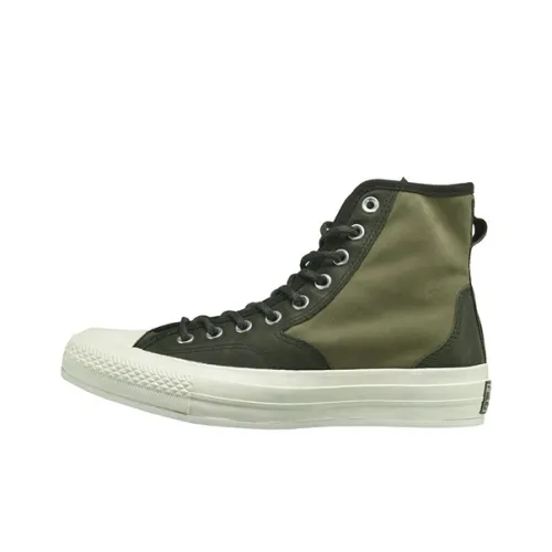 Converse 1970s High Top Canvas Shoes Unisex Olive Green Конверс 1970s Высокие Кеды Унисекс Оливково-Зеленый
