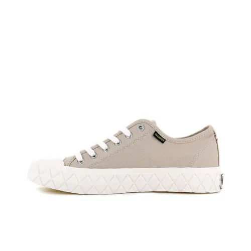 Палладий Palla Ace Slip-resistant Abrasion-resistant Low-top Canvas Shoes Unisex Gray White