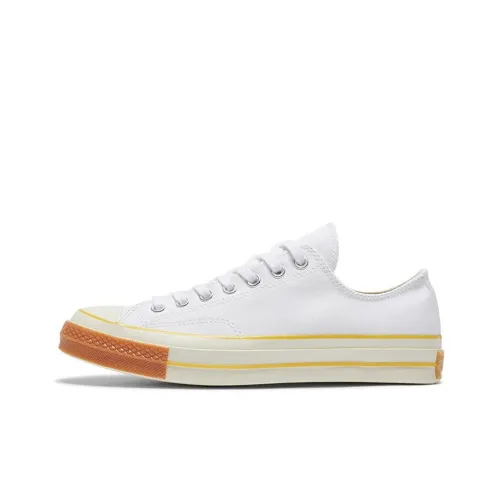 Конверс 1970s POP Low Top Low Top Canvas Shoes Unisex White Orange