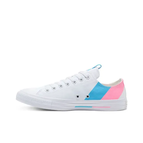 Converse Chuck Taylor All Star Low Топ Кеды Унисекс Белый Синий Розовый