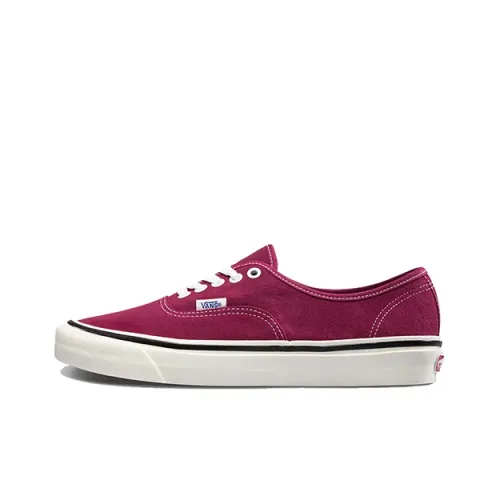 Vans Authentic Series 44 DX Износостойкий и Легкий Низкий Топ Кеды Унисекс Красный