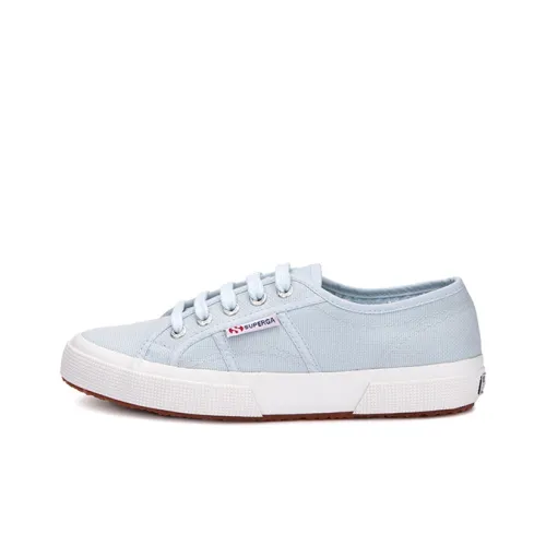 SUPERGA Low-Top Canvas Shoes Light Blue Unisex SUPERGA Низкие кеды из холста светло-голубые унисекс